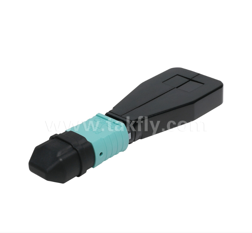 MPO/MTP OM3 Fiber Loopback Module – Transmitter-to-Receiver Optical Loop in a Single MPO Connector