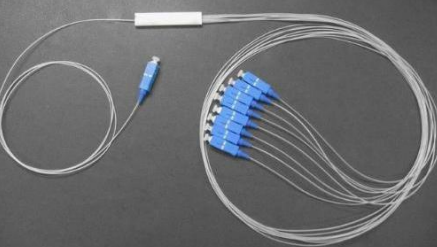 1*N Fiber Optic 9/125 um Single Mode PLC Planar Lightwave Circuit Splitter