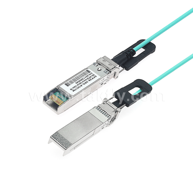 100G QSFP28 Active Optical Cable (AOC) – 4×25G, Up to 104Gbps, 3-70m, VCSEL Array, Low Power <3.5W, QSFP28 to QSFP28