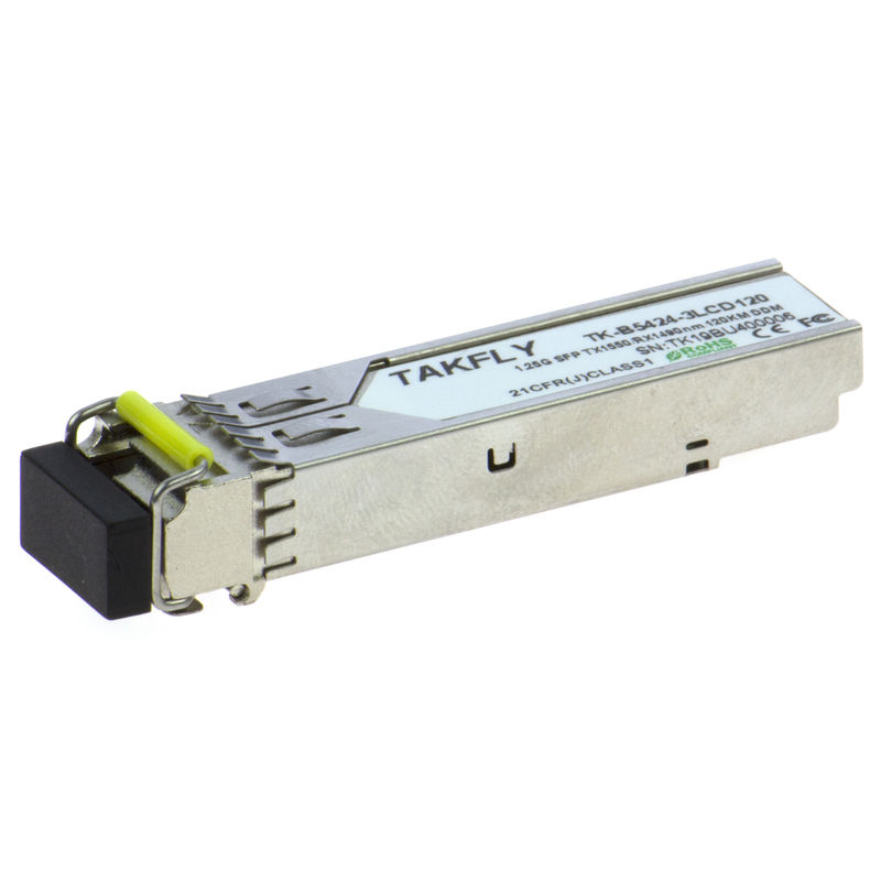 1.25gbps 40/80/120km CWDM Fiber Optic SFP Module SFP Transceiver For ODF