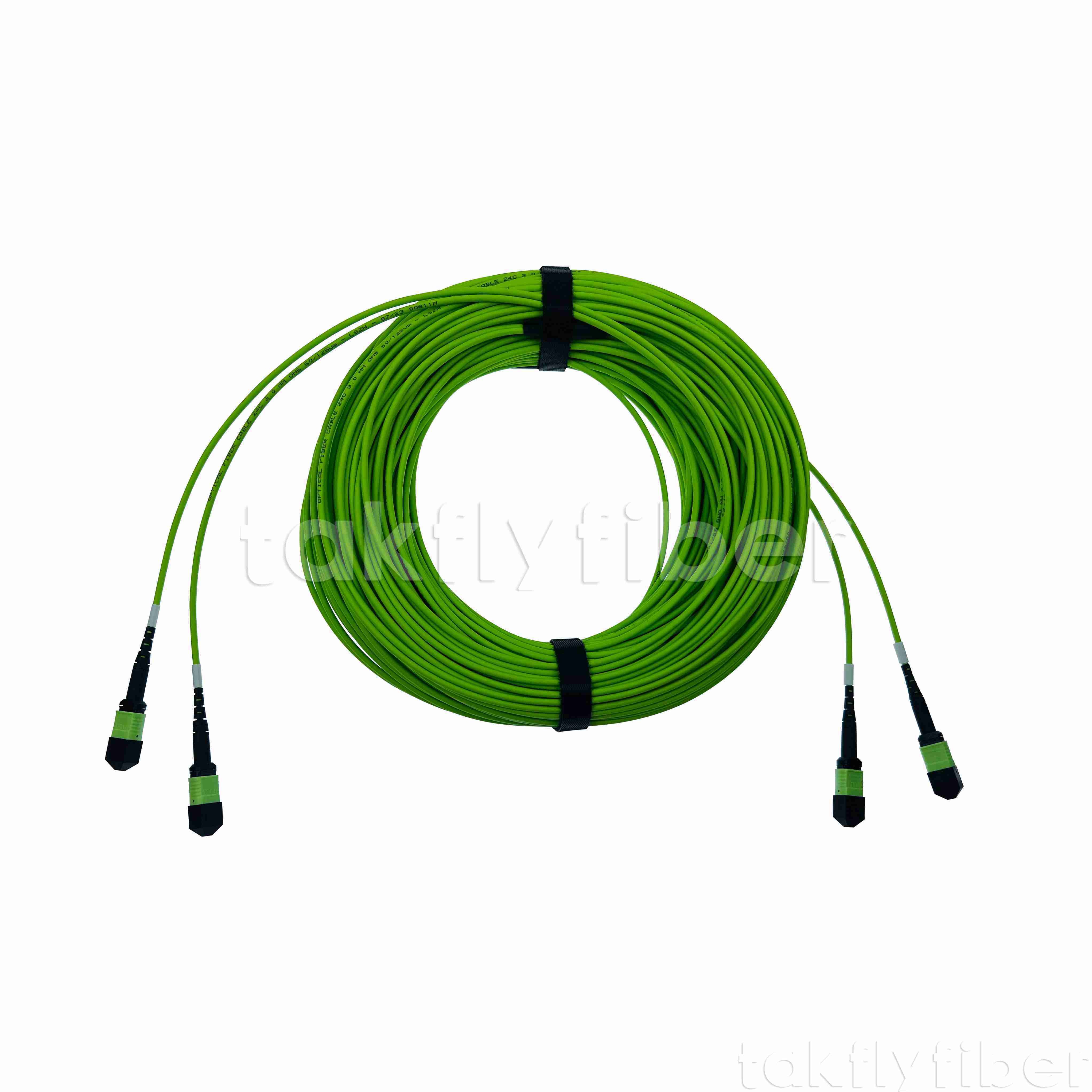 24 Fibers Fiber Trunk Cable Micro Breakout Type