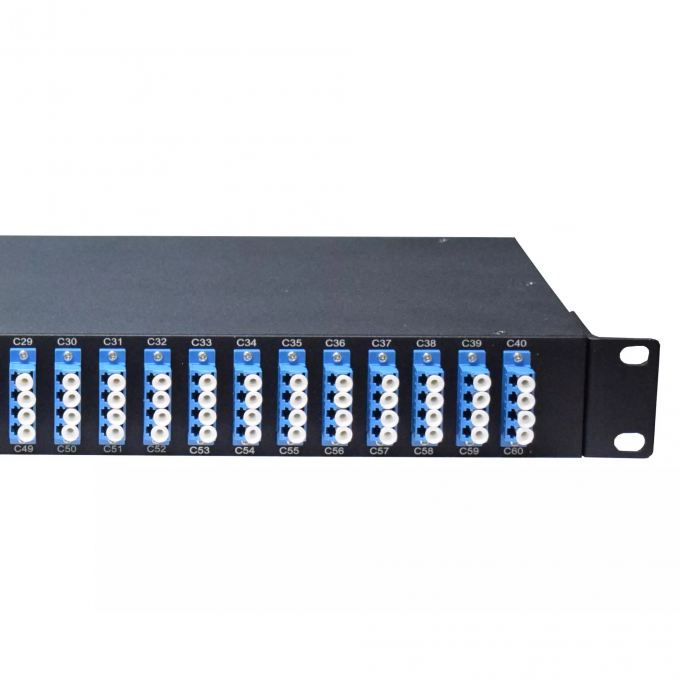 Stand C21 Rack Processor Module 1U Chassis Rack Mount 40CH 100G Athermal AWG Passive WDM C21 C60 Mux Demux