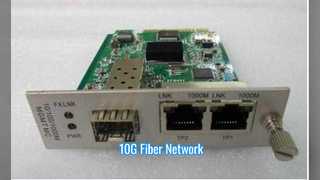 10G Fiber Media Converter Reliable Network Connection