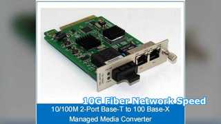 10G Fiber Media Converter Reliable Network