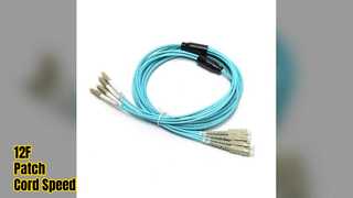 SC LC FC 12F Fiber Patch Cord High Speed