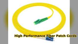 LC LC Fiber Optic Patch Cord High Performance Solution