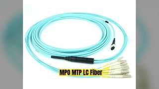 MPO MTP LC Breakout Fiber Optic Patch Cord