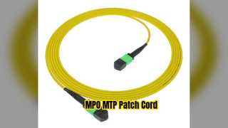 MPO MTP Patch Cord High Speed Data Center