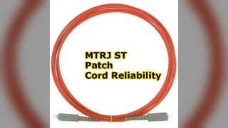 MTRJ ST Patch Cord High Performance Fiber Optic Cable