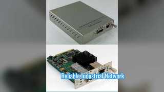 Managed Fiber Media Converter Reliable Network Connection