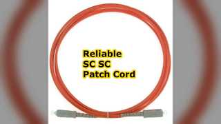 SC SC Patch Cord Duplex Simplex Fiber Optic Cable