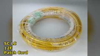 SC-LC 12F Patch Cord 12.5mm Fiber Optic Cable